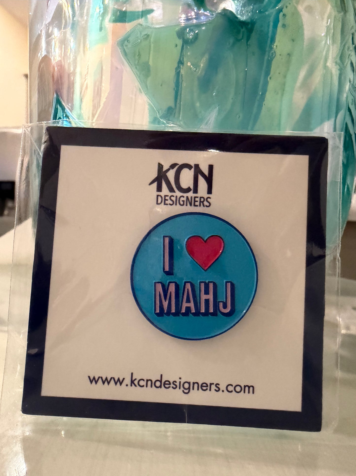I Heart Mahj Needle Minder