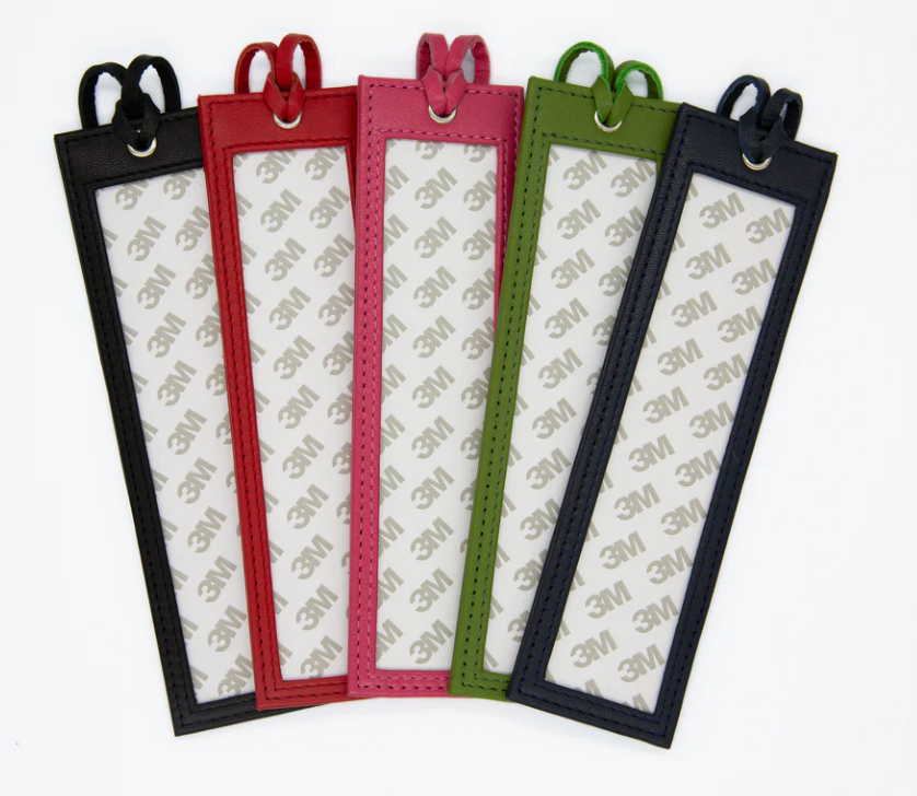 Leather Book Mark-Red