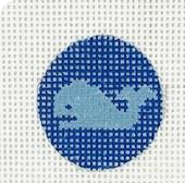 Whale Key Ring Insert