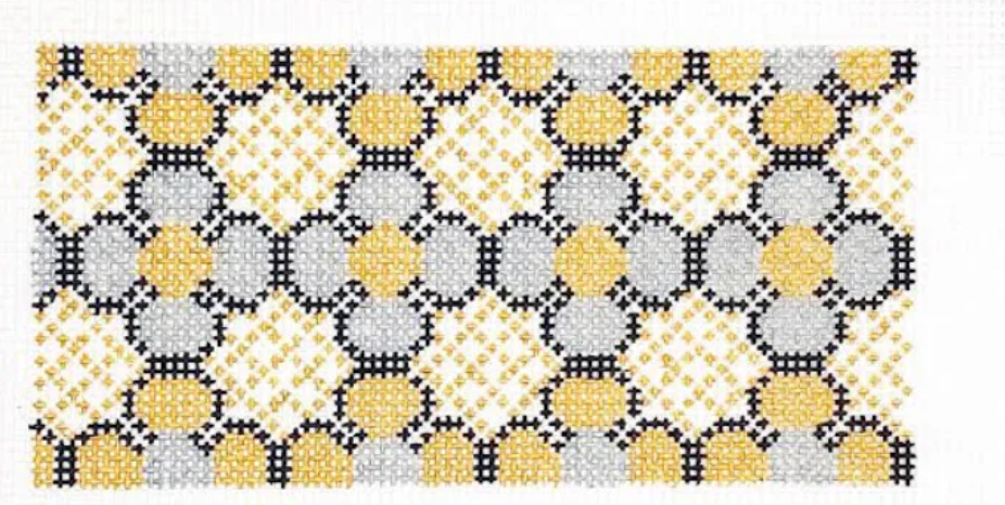 Floral Lattice Silver