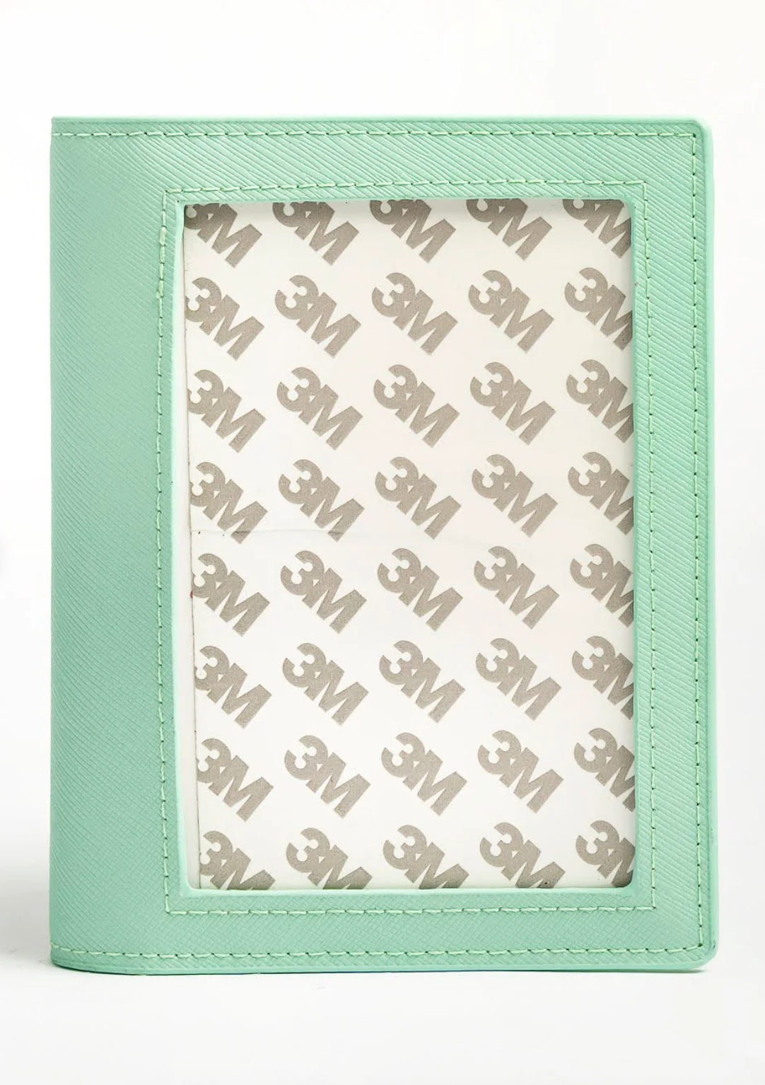 Self-Finishing Passport Cover - Aqua