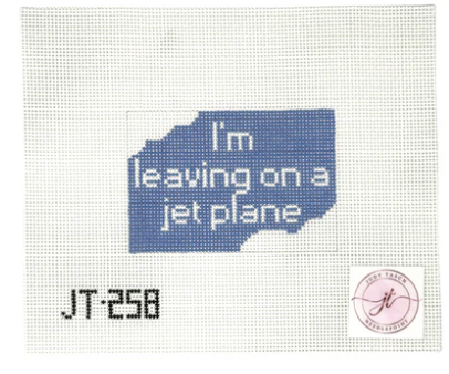 I'm Leaving on a Jet Plane Passport Insert
