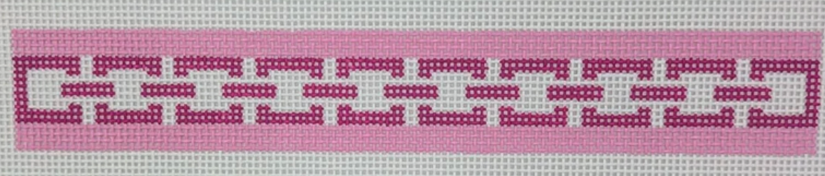 Geometric Key Fob-Pink