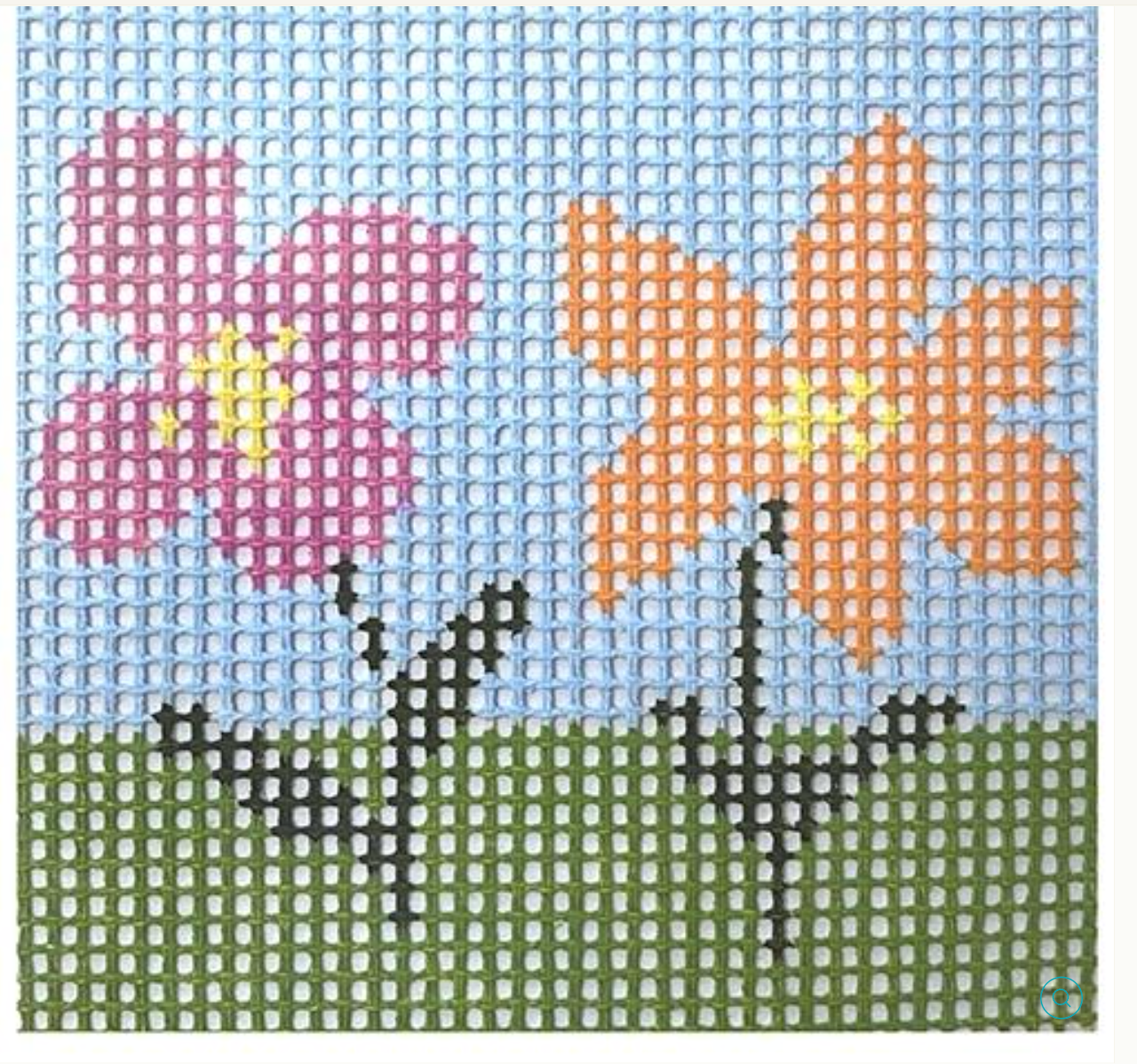 Two Blooms-Stitchin Littles