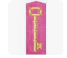 Magenta Key Fob