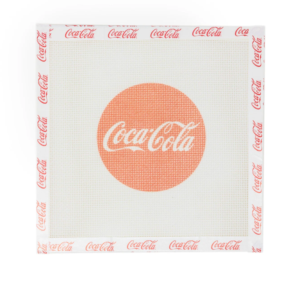 Coca-Cola® Needlepoint Canvas | Licensed Coca-Cola® Product