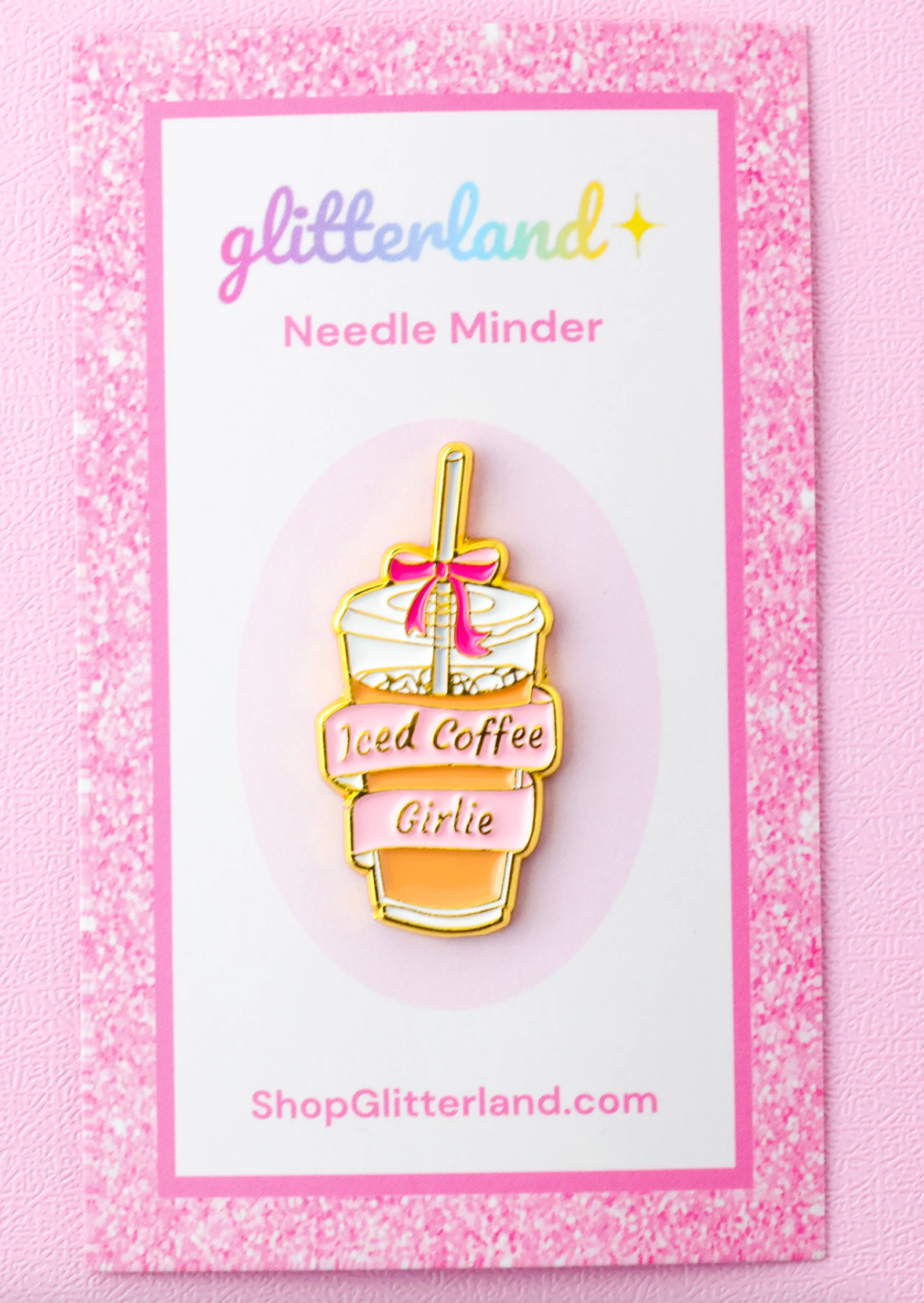 Iced Coffee Girlie Needle Minder