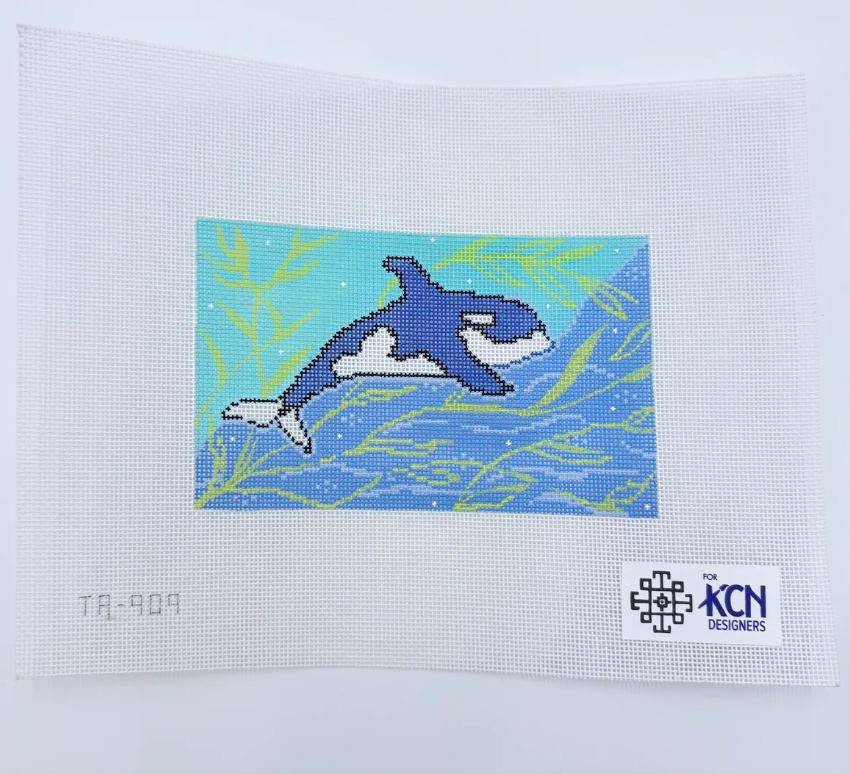 Blue Whale Swimming