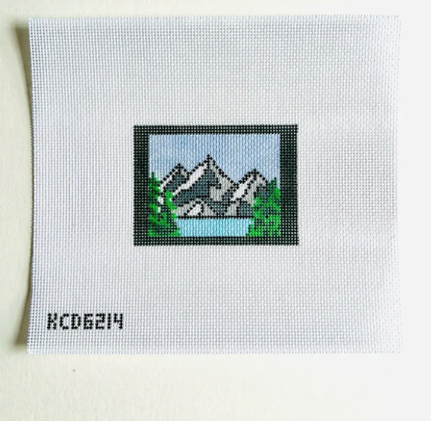 Mountains Luggage Tag Insert