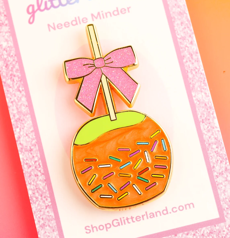 Candy Apple Needle Minder