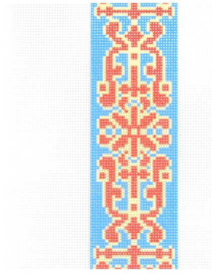 Blue Decorative Bookmark