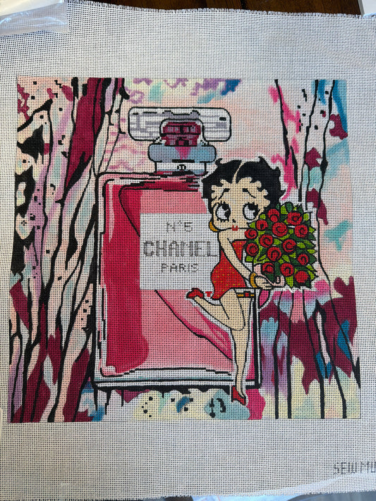 “Cutie Pie” Canvas ( Sew Much Fun) with Stitch Guide & embellishment kit