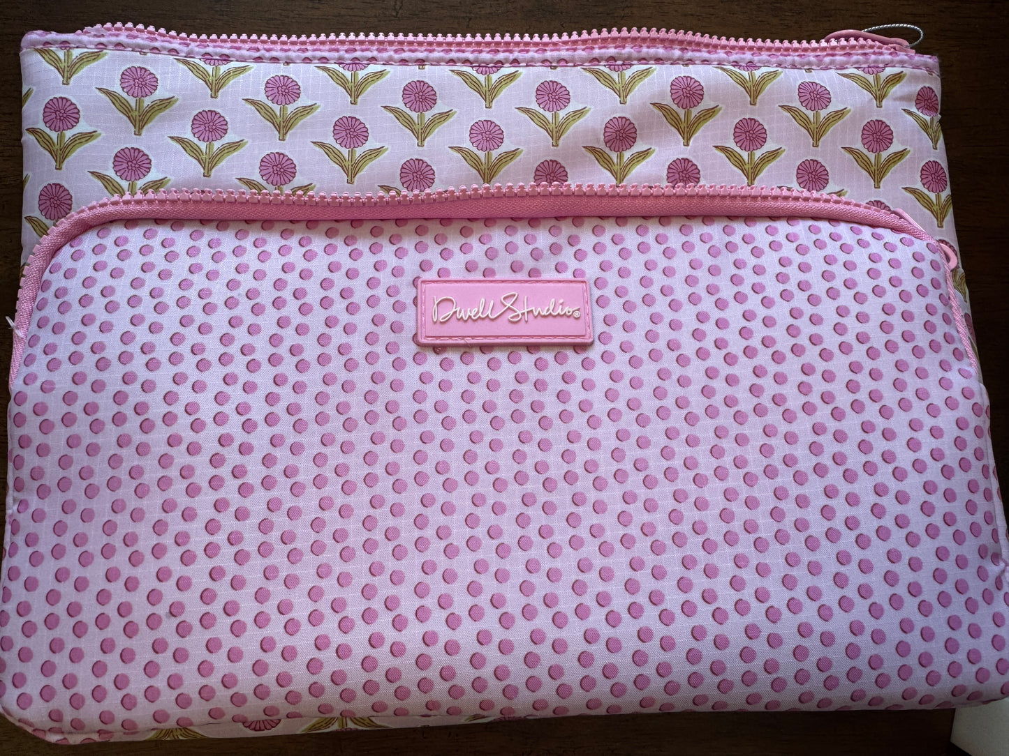 Floral and Polka Dot Project Bag