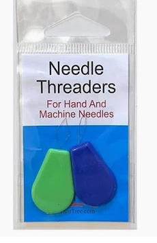 Two Pack Plastic Needle Threaders