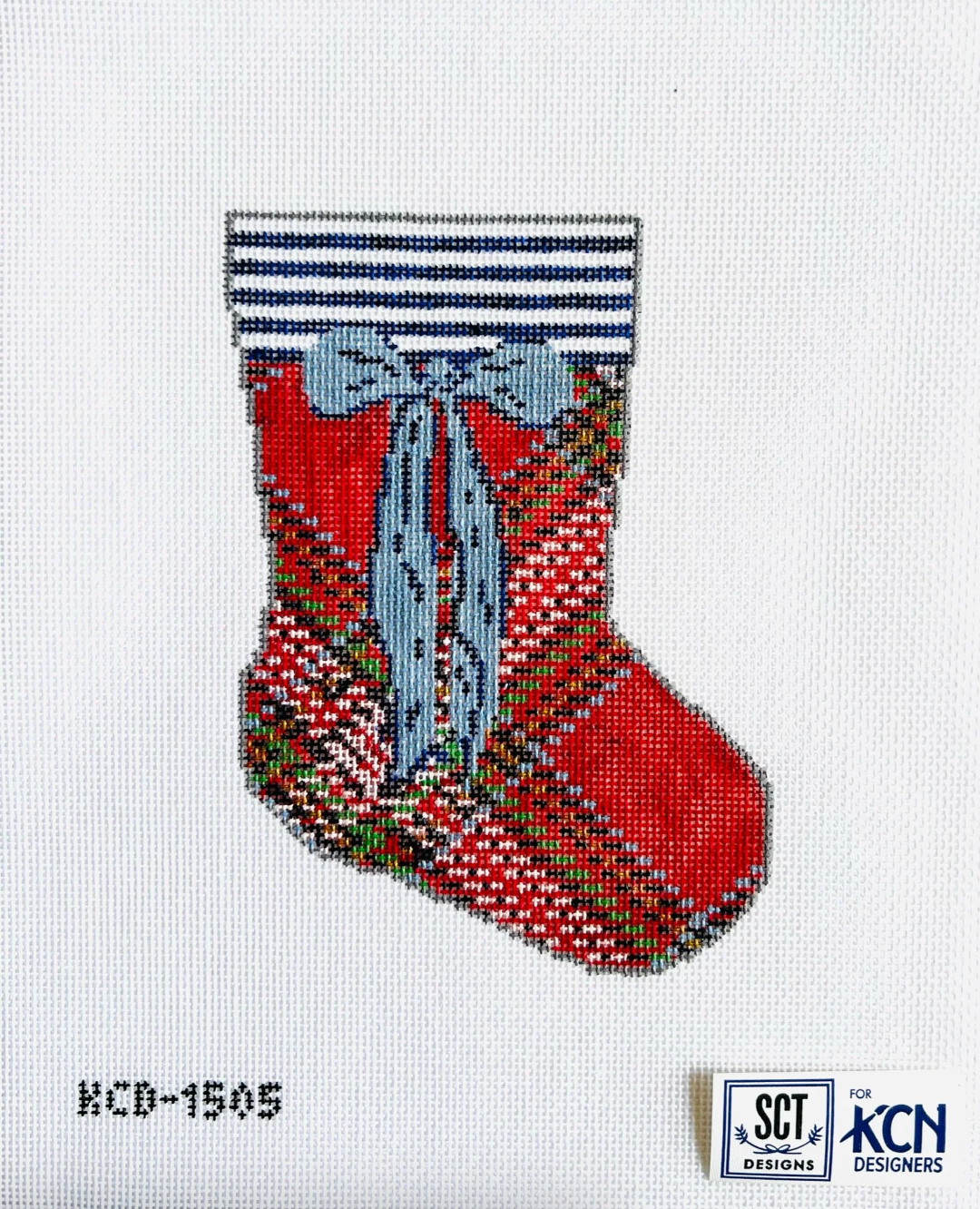 Red Tartan Mini Sock