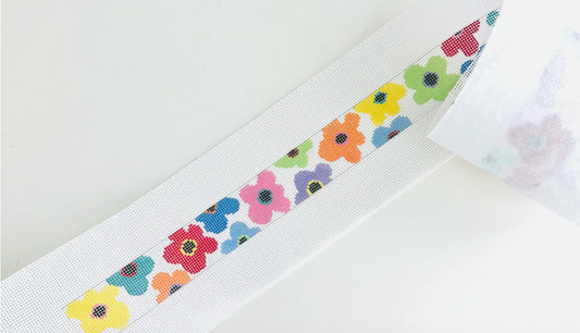 Multi Color Floral Belt Strap/Canvas