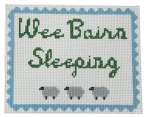 Wee Bairn Sleeping-Blue