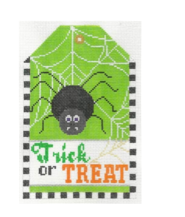 Trick or Treat Spider Tag