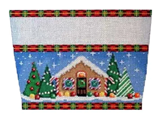 Giingerbread House Stocking Cuff