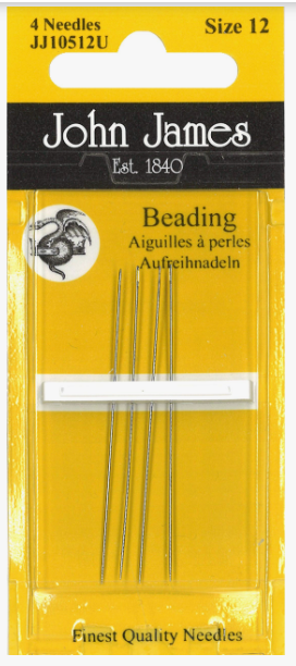 John James Beading Needles-Size 12