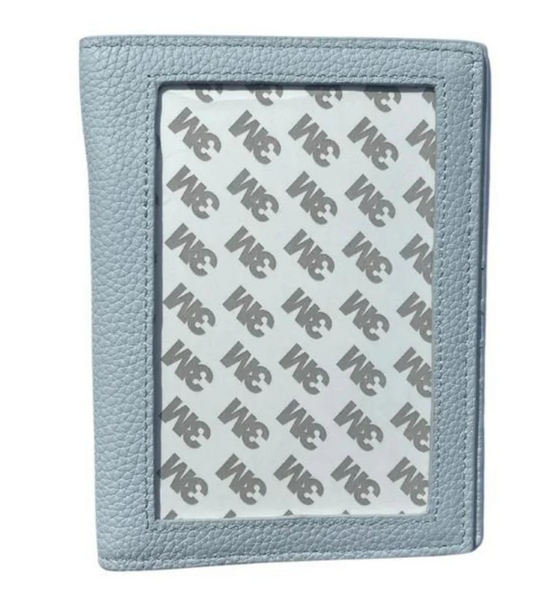 Self finishing Passport Cover-Pebble Ice Blue