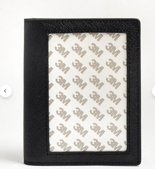 Self Finishing Passport Cover-Black