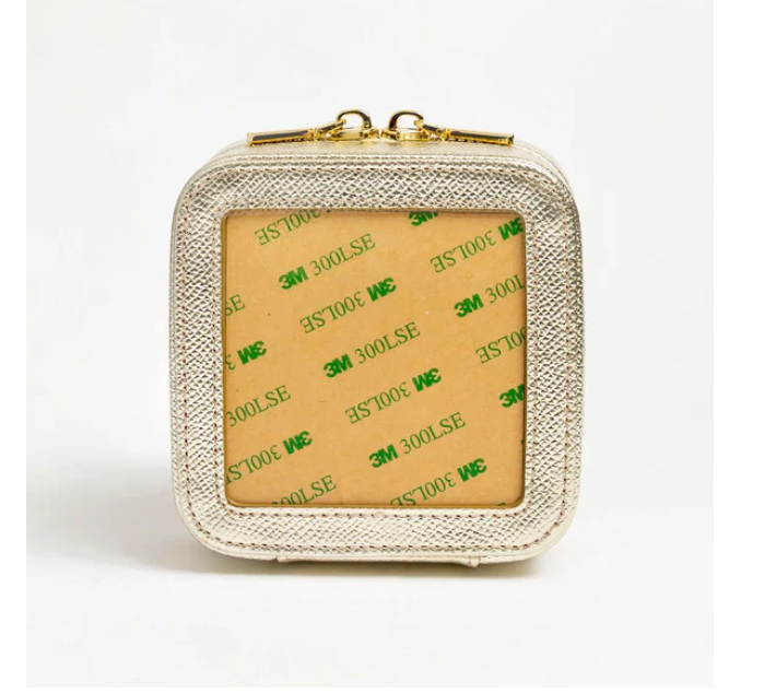 Jewelry Box-4"-Gold Palm