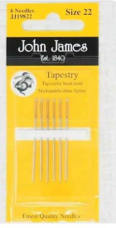 John James Tapestry Needle-Size 22