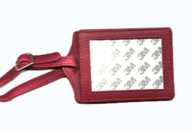 Red Luggage Tag