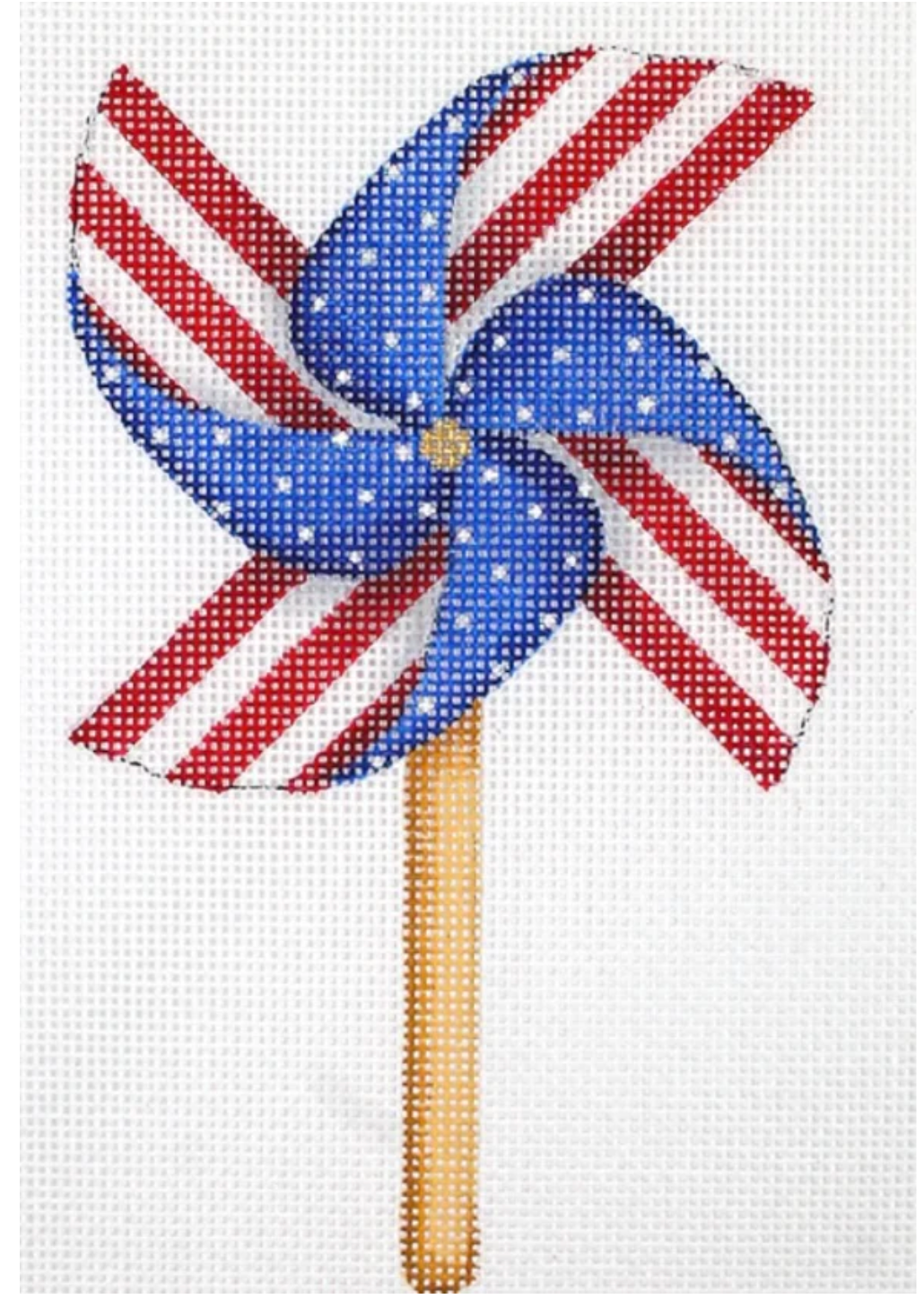 Mini Patriotic Pinwheel