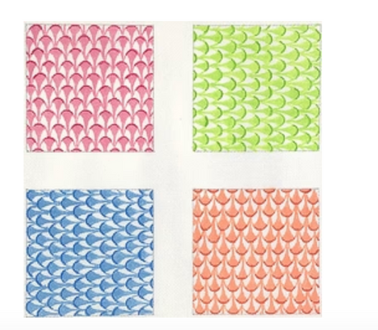 Fishnet Coasters-Multi