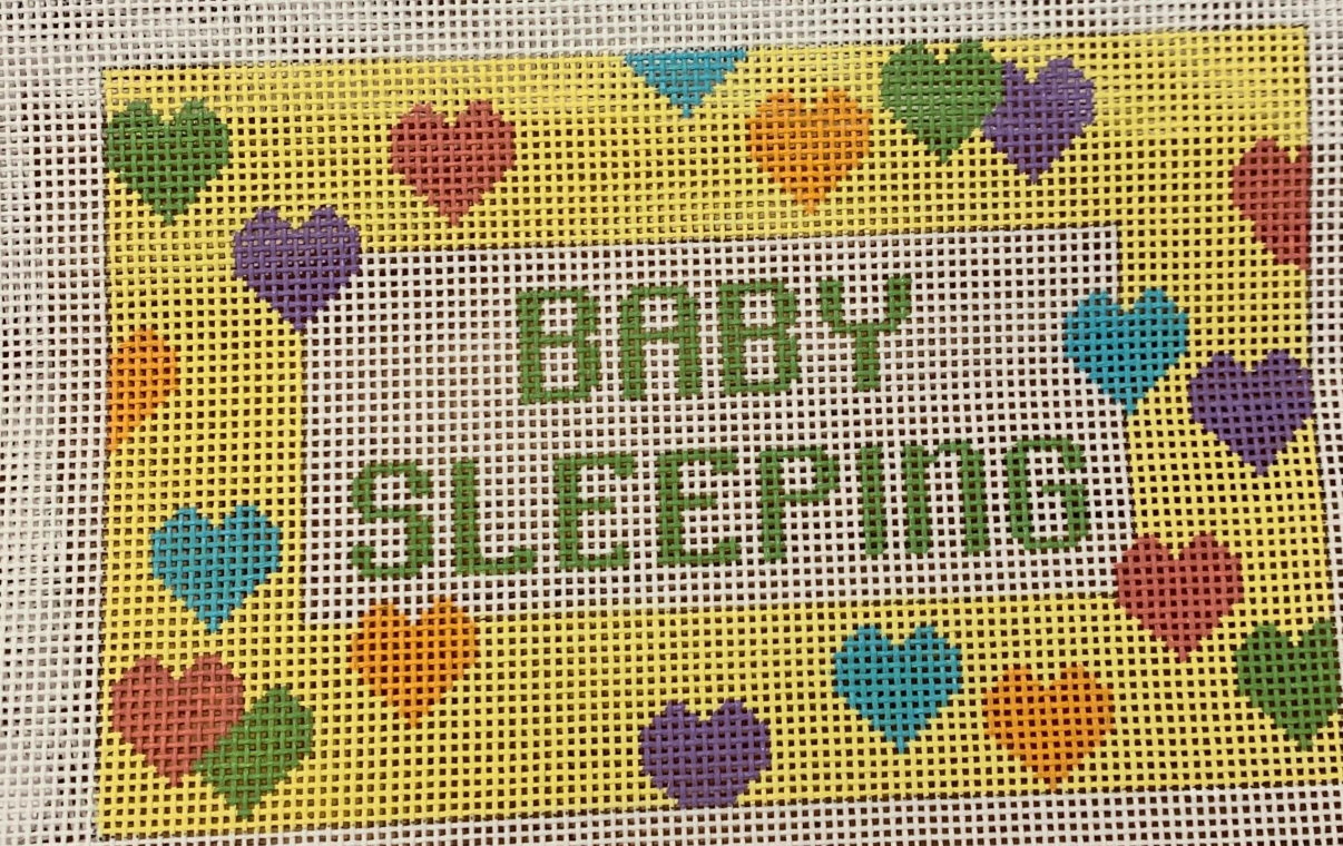 Baby Sleeping-Hearts