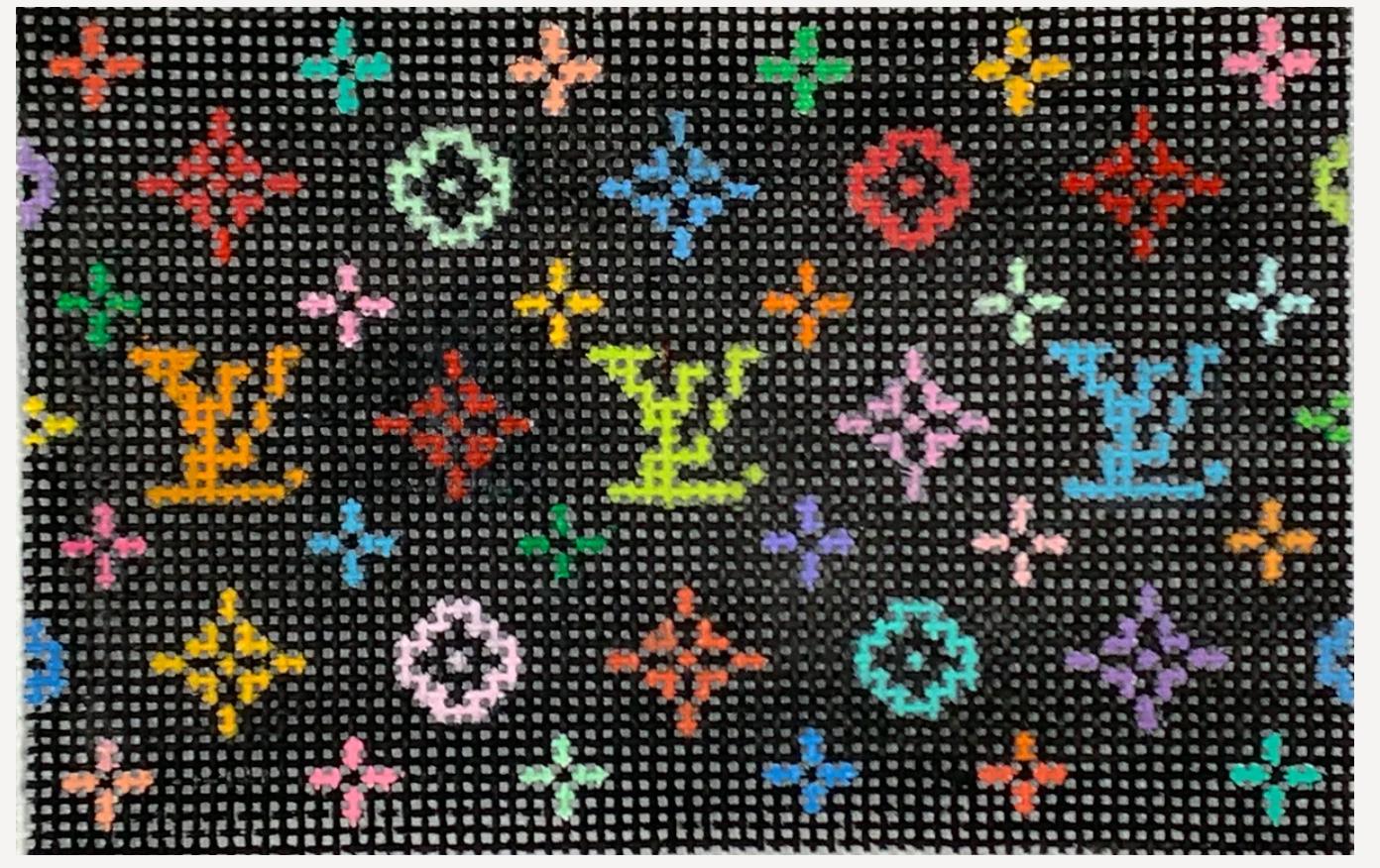 Louis Vuitton on Black