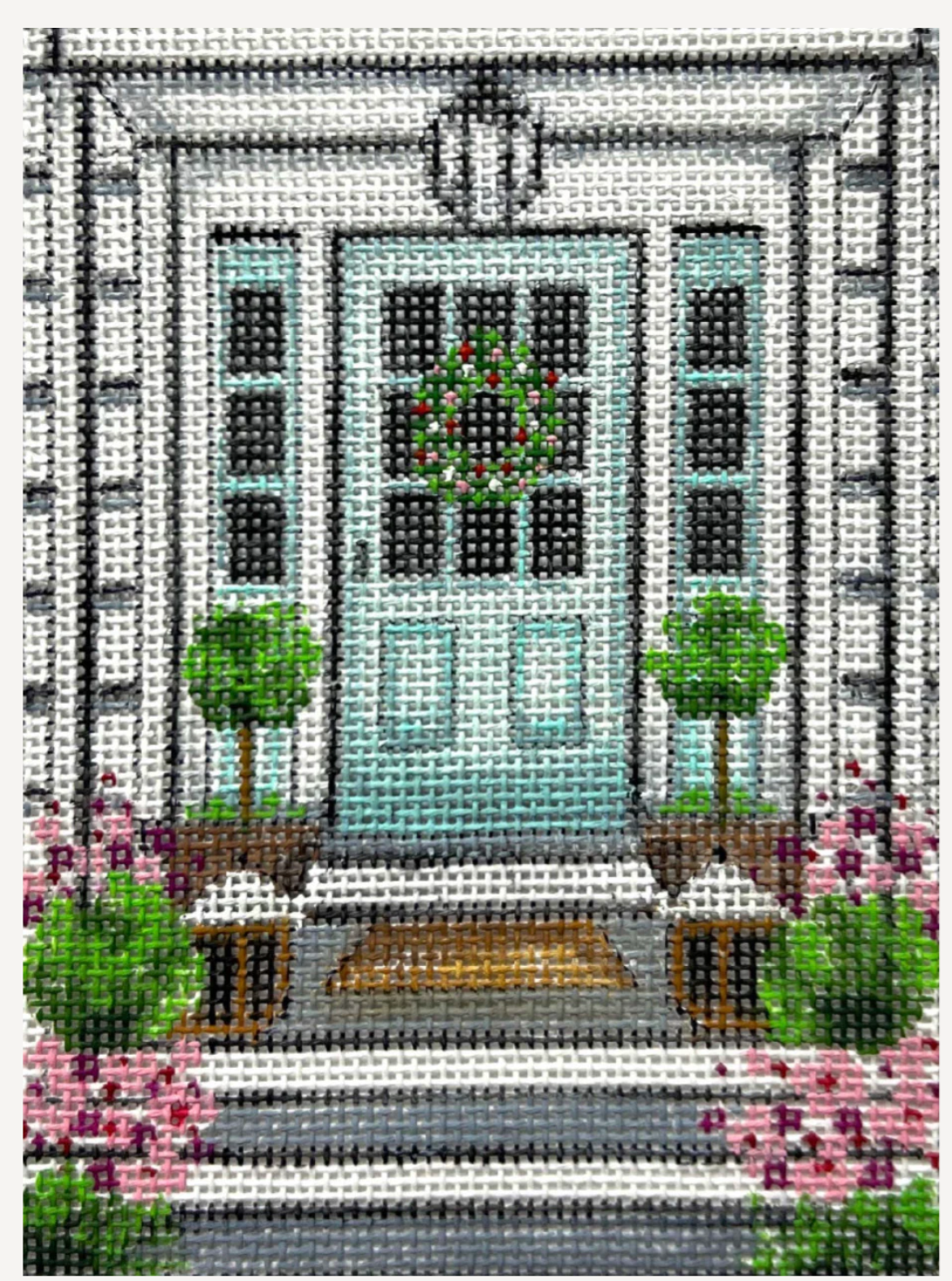 Light Teal Door