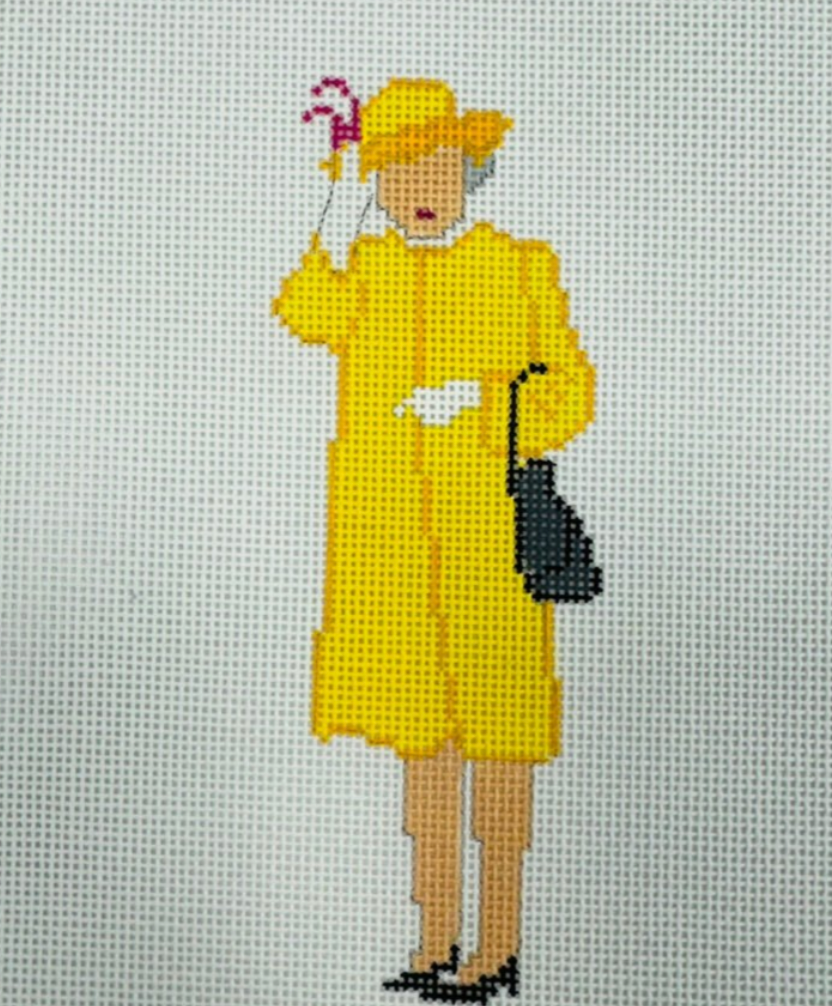 HM Elizabeth Waves in Yellow