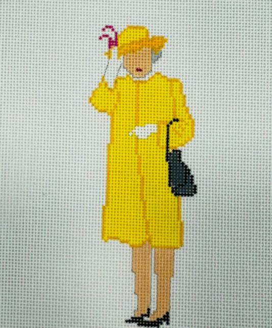 HM Elizabeth Waves in Yellow