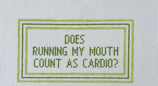 Does Running My Mouth Count as Cardio