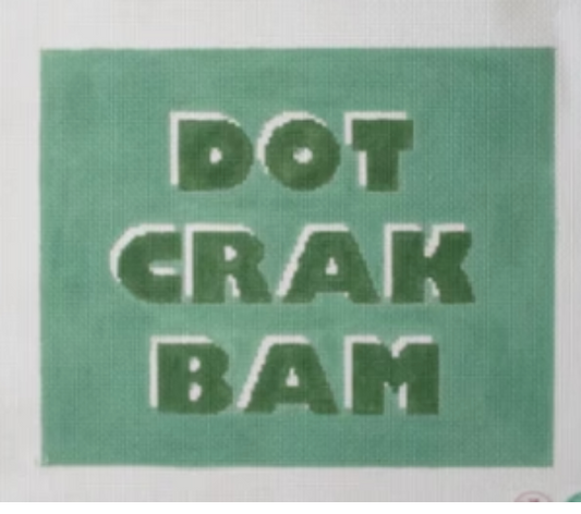 Mahjong Bag-Dot Crak Bam-Green
