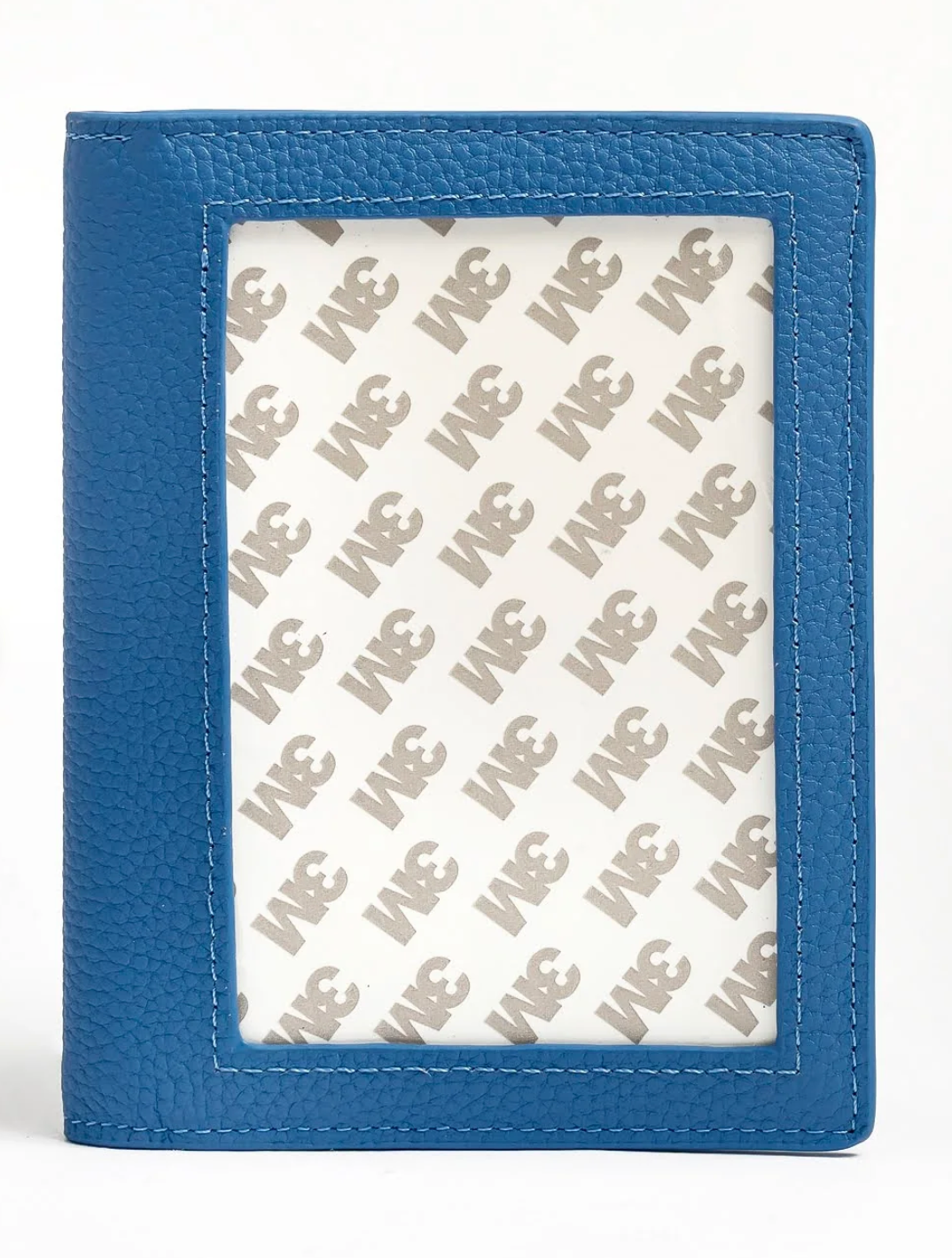 Self-Finishing Passport Cover - Cadet Blue