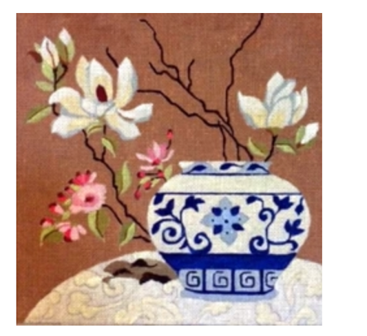 Blue and White Porcelain Jar