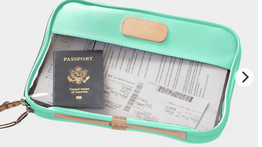 "NDLPT" Jon Hart Clear Folio-Mint