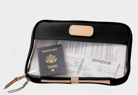 "WIP" Jon Hart Clear Folio-Black