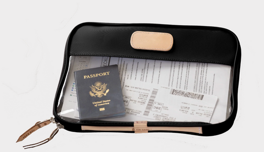 "NDLPT" Jon Hart Clear Folio-Black