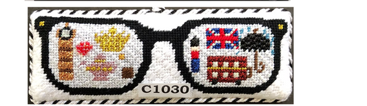 London Eyeglass Ornament