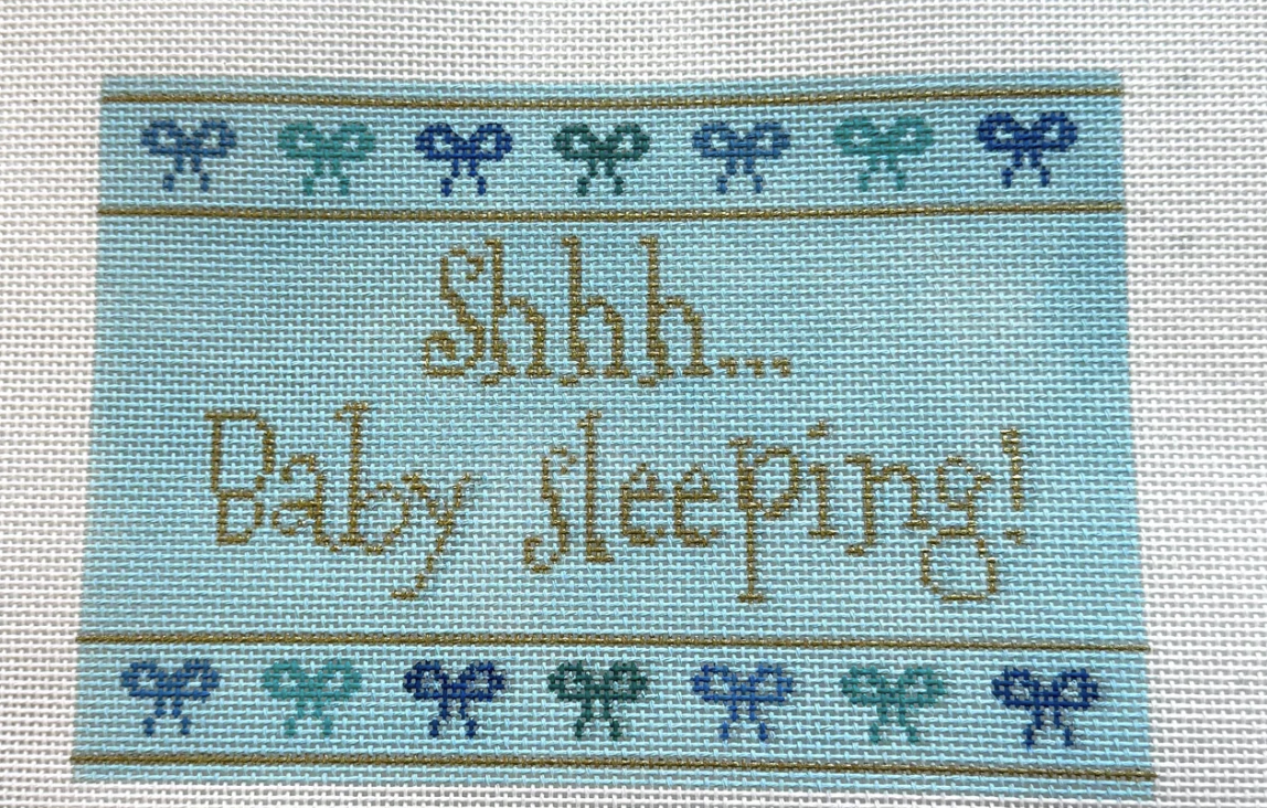 Blue-Shhh Baby Sleeping