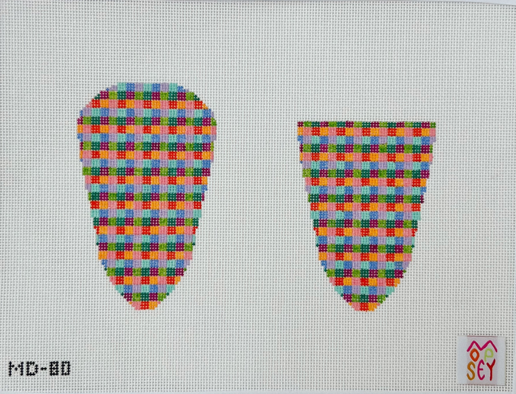 Rainbow Check Scissor Case