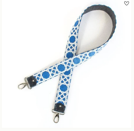 Navy Canning Crossbody Strap