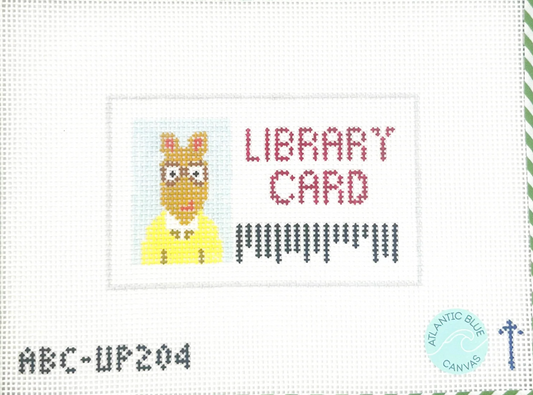 Aardvark Arthur Library Card