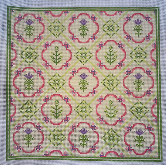 Mopsey Designs Floral Tile Pattern