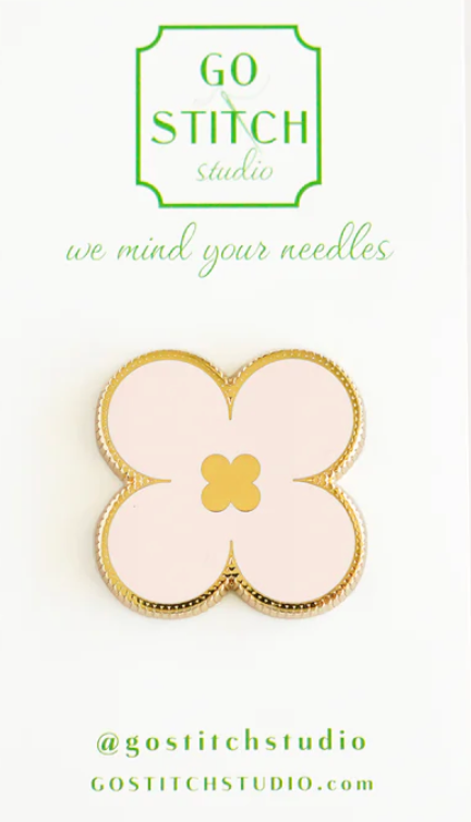 Pink Clover Needle Minder